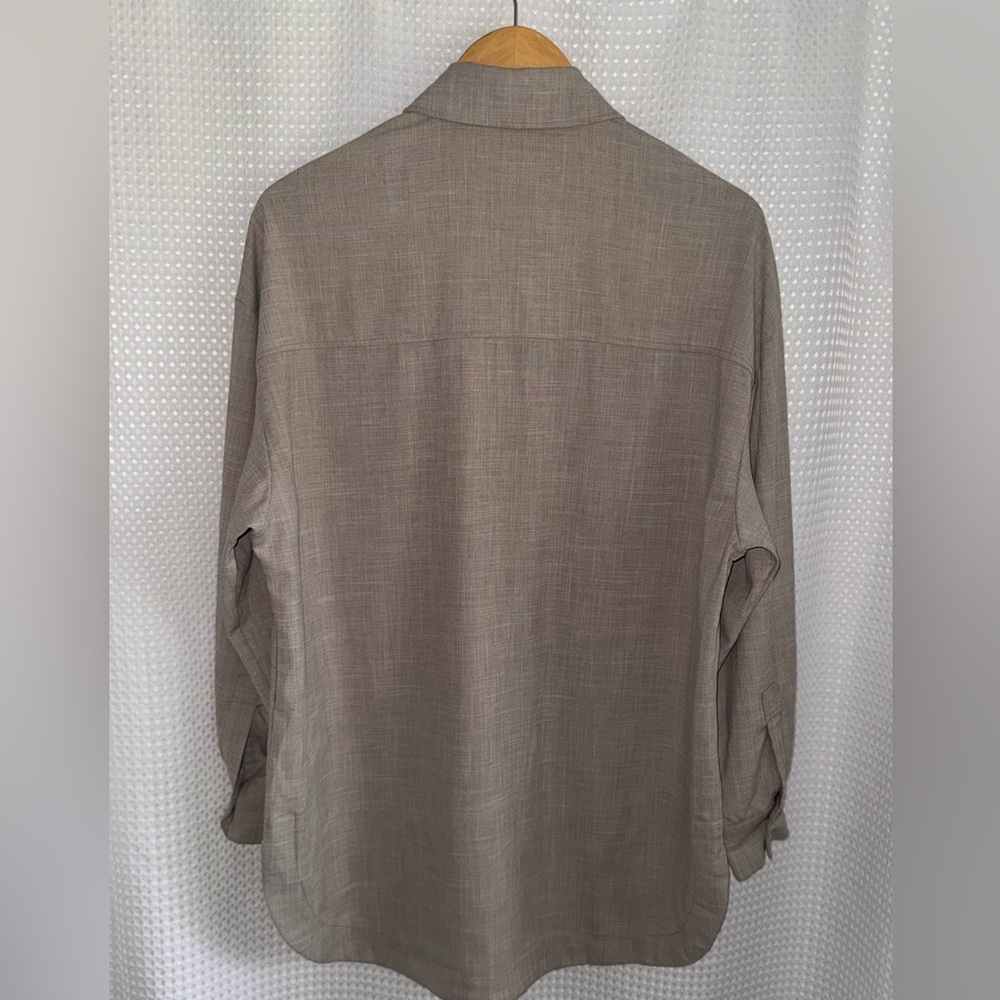 Dynamite Button-Front shirt Shacket size medium - Picture 13 of 15
